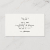 金ゴールド 名刺 (裏面)