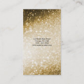 金ゴールド 名刺 (裏面)