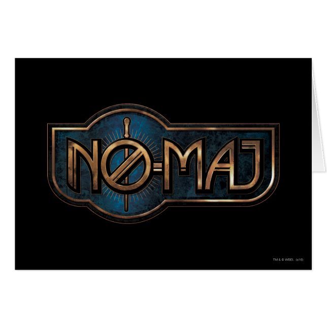 金ゴールド&大理石NO-MAJ™バッジ (正面横)