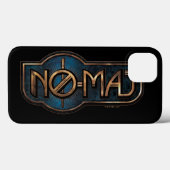 金ゴールド&大理石NO-MAJ™バッジ Case-Mate iPhoneケース (裏面 (横))