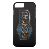 金ゴールド&大理石NO-MAJ™バッジ Case-Mate iPhoneケース (裏面)