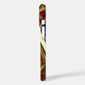 金ゴールド&宝石#34 - iPhone 16ケース Case-Mate iPhoneケース (裏面 / 左)