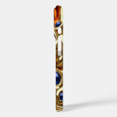 金ゴールド&宝石#37 - iPhone 16ケース Case-Mate iPhoneケース (裏面 / 左)