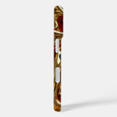 金ゴールド&宝石#37 - iPhone 16ケース Case-Mate iPhoneケース (裏面 / 右)