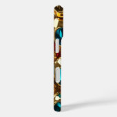 金ゴールド&宝石#38 - iPhone 16ケース Case-Mate iPhoneケース (裏面 / 右)