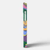 「金ゴールド」抽象芸術アート Case-Mate iPhoneケース (裏面 / 左)