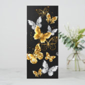 金ゴールド 招待状 (スタンド正面)