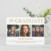 金ゴールド 招待状 (スタンド正面)