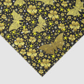 金ゴールド，明るく，輝く，蝶独占的, 薄葉紙 (詳細)