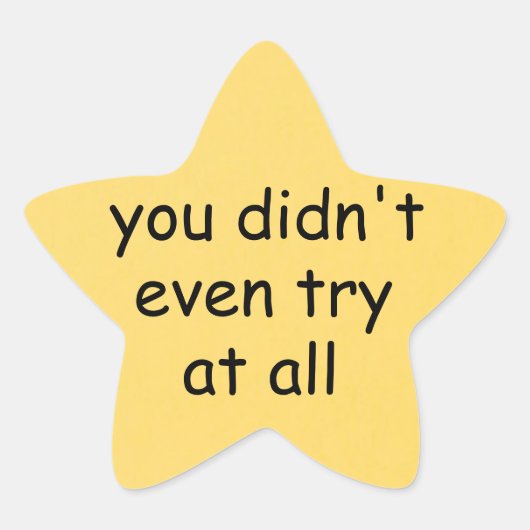 金ゴールド 星シール (正面)