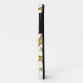 "金ゴールド"星iPhoneケース白 Case-Mate iPhoneケース (裏面/左)