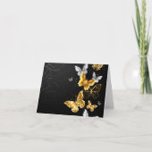 金ゴールド 案内状 (正面)