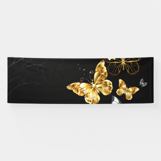金ゴールド 横断幕 (横)