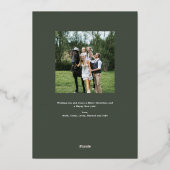 金ゴールド 箔シーズンカード (裏面)