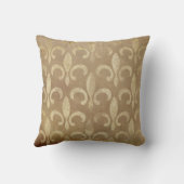 金ゴールド（紋章の）フラ・ダ・リ クッション (裏面)