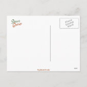 金ゴールド（紋章の）フラ・ダ・リ、季節の挨拶 シーズンポストカード (裏面)