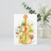 金ゴールド_経験 ポストカード (スタンド正面)