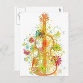 金ゴールド_経験 ポストカード (正面/裏面)