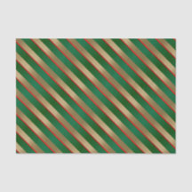 金ゴールド、緑および赤の対角線ストライプ線
