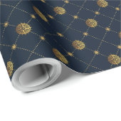 金ゴールド 航海の ラッピングペーパー (ロールコーナー)