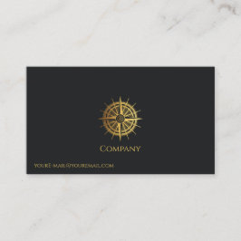 金ゴールド 航海の 名刺