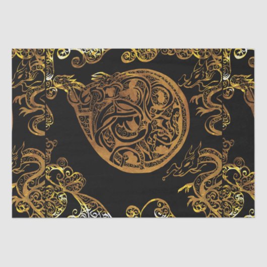 金ゴールド 薄葉紙 (正面)