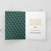 金ゴールド・賛美クリスマスの6:24~26グリーン シーズンカード (内部)