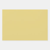 金ゴールド（赤）黒のラッピング紙シート ラッピングペーパーシート (正面)