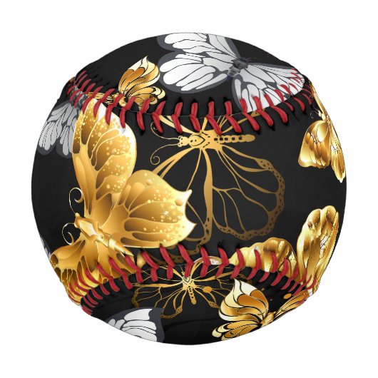 金ゴールド 野球ボール (正面)