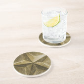 金ゴールド/黄色星コースター コースター (側面)