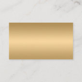 金ゴールド・黒人投資ファイナンシャルプランナー 名刺 (裏面)