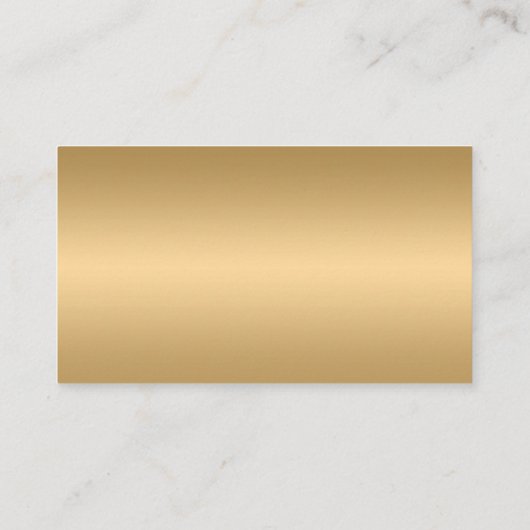 金ゴールド・黒人投資ファイナンシャルプランナー 名刺 (裏面)