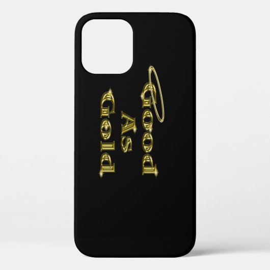 金ゴールド Case-Mate iPhoneケース (裏面)