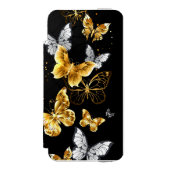 金ゴールド INCIPIO iPhoneウォレットケース (フォリオ 正面)