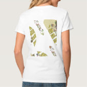 金ゴールド Tシャツ (裏面)