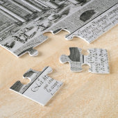 金ゴールドaのPhidias著なされるオリンピックのゼウスの彫像 ジグソーパズル (側面)