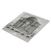 金ゴールドaのPhidias著なされるオリンピックのゼウスの彫像 タイル (側面)