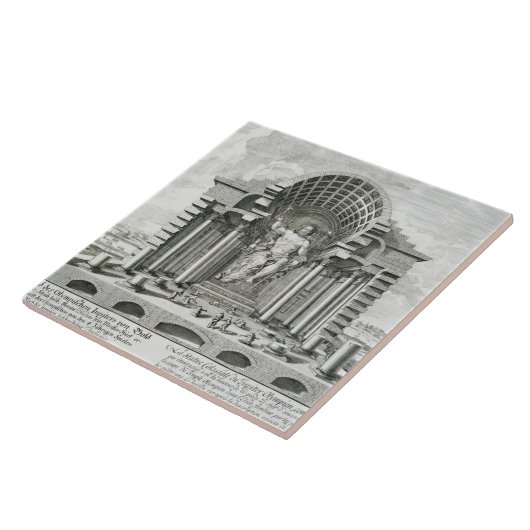 金ゴールドaのPhidias著なされるオリンピックのゼウスの彫像 タイル (側面)