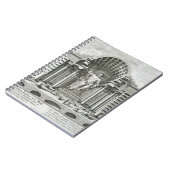 金ゴールドaのPhidias著なされるオリンピックのゼウスの彫像 ノートブック (左側)