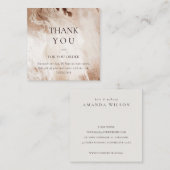 金ゴールドAgate大理石ご注文の割引 スクエア名刺 (正面/裏面)