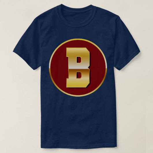 金ゴールドB Tシャツ (デザイン正面)