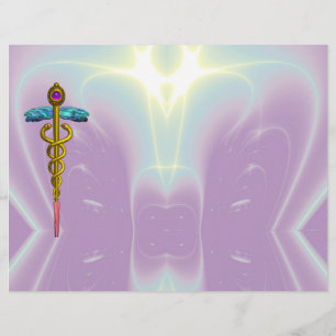 金ゴールドCADUCEUSの医療記号