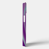 金ゴールドCADUCEUS登録ナースシンボルブルーパープル Case-Mate iPhoneケース (裏面 / 右)