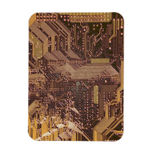 金ゴールドCyber回路基板Tech Electronics マグネット