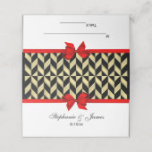 金ゴールドDIYヘリンボーンDIYボーカラーエスコートカード プレイスカード (外部開封)