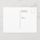 金ゴールドGeometric Gatsby Save The Date overlay Photo 案内ポストカード (裏面)