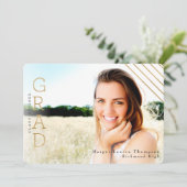 金ゴールドGRAD 招待状 (スタンド正面)