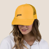 金ゴールドHKNYBMXのトラック運転手の帽子 キャップ (インサイチュ)