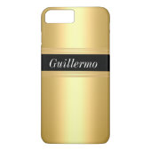 金ゴールドiPhone 7プラス Case-Mate iPhoneケース (裏面)