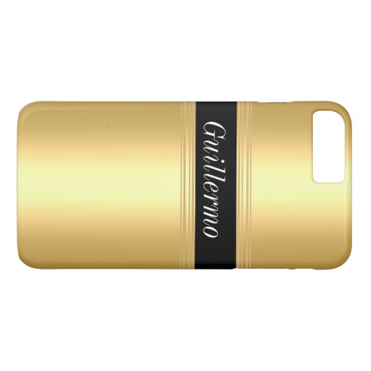 金ゴールドiPhone 7プラス Case-Mate iPhoneケース (裏面(横))